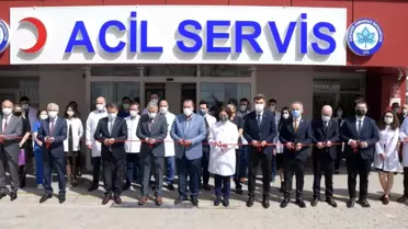 Son dakika... ESOGÜ Hastanesi Acil Servisi'nde yenilenen kısımlar açıldı