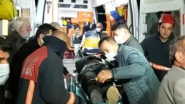 Kontrolden çıkan otomobil taklalar atarak şarampole uçtu