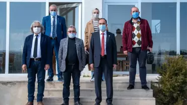 Rektör Beydemir, kentteki basın kuruluşu temsilcileriyle bir araya geldi