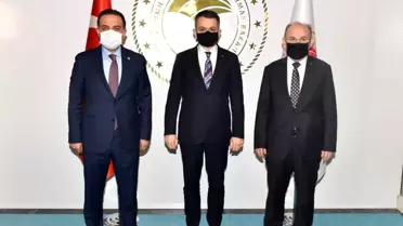 Vali Karadeniz, Ankara'da çeşitli temaslarda bulundu