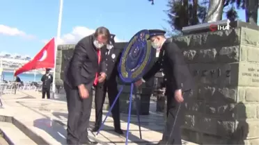 Son dakika haberleri | Ayvalık'ta polis teşkilatı 176. yılını sade bir tören ile kutladı