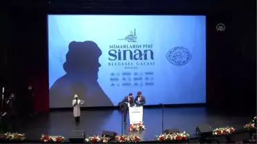 Bakan Ersoy, 'Mimarların Piri Sinan' belgesel filminin galasında konuştu