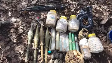 Son dakika: Muş'ta terör örgütü PKK'ya ait mühimmat ele geçirildi