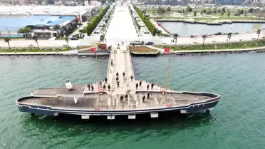 Atatürk'ün Kurtuluş Mücadelesi için Samsun'da ilk adımını attığı Tütün İskelesi onarılıyor