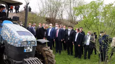 Samsun'da Çakmak Barajı havzasında organik üretime destek
