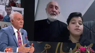 9 yaşındaki çocuğun yanağındaki işaretle ilgili sorusu Nihat Hatipoğlu'nu güldürdü