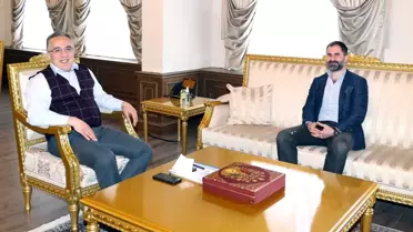 ASBİD Başkanı Dinler, Belediye Başkanı Savran'ı ziyaret etti
