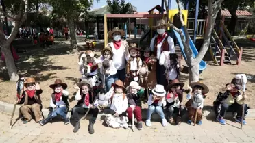 Son dakika haberleri! 120 çocuk 23 Nisan'ı Masal Köyü'nde kutladı