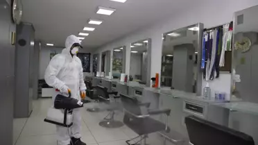 Konak'ta dezenfeksiyon atağı