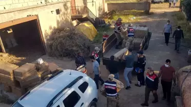 ŞANLIURFA - Gümrük kaçağı makaron ve güneş gözlüğü ele geçirildi