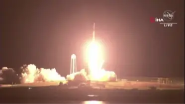 SpaceX'in 4 astronotu taşıyan 'Crew Dragon' uzay aracı ISS'e ulaştı