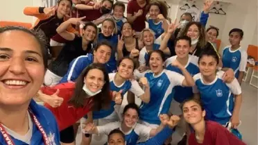 Konak Belediyespor'da çeyrek final sevinci