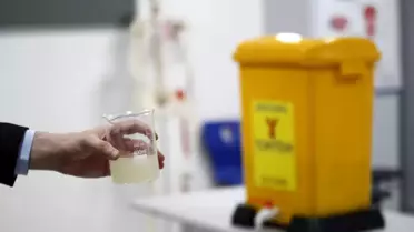 Konya'da okuldaki atıklardan sıvı gübre üretiyorlar