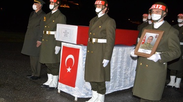 Şehit Çalım için Hakkari'de tören düzenlendi