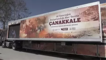 Son dakika haber! Çanakkale Savaşları Mobil Müzesi ziyarete açıldı