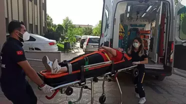 Gerger Belediye Başkanı makam aracıyla kaza yaptı