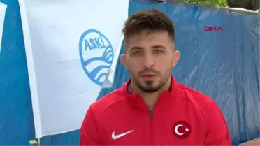 SPOR Milli güreşçi Süleyman Atlı: Tokyo'da şampiyon olursam 2024'e favori giderim