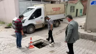 Ayvacık'ta rögar kapağı ve mazgal hırsızlığı