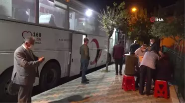 Kan bağışı kampanyasına vatandaşlardan destek