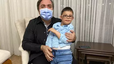 Kısıtlamada anonstan korkan özel çocuğa sürpriz ziyaret