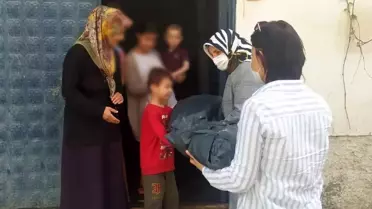 Başkan Sülük ve eşinden ihtiyaç sahiplerine yardım