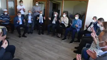 TOBB Başkanı Hisarcıklıoğlu'dan iş insanı Girgin'in ailesine taziye ziyareti