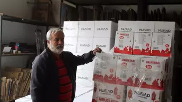 Diyarbakır'da bin 100 aileye yardım kolisi