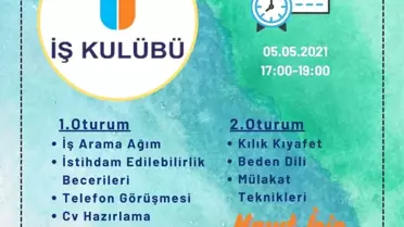 Turizm Fakültesi'nde 'İş Kulübü Eğitimi Semineri' verildi