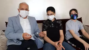 Başkan Gültak, gözlüğü kırılan öğrencinin talebini yanıtsız bırakmadı