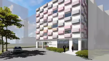 Katlı mekanik otoparkın temeli atıldı
