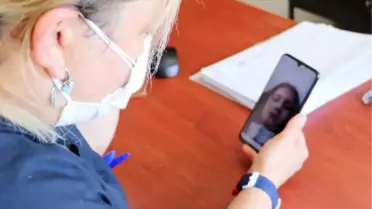 HEMŞİRE ANNE İLE KIZININ 'ERZURUM-ARTVİN' HASRET HATTI