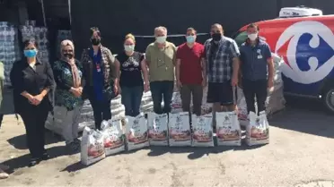 Sokak hayvanlarına 5 ton mama yardımı