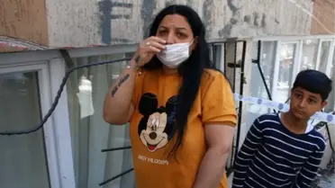 Şişli'de yokuş inen kamyon, 5 binaya zarar verdikten sonra durdu