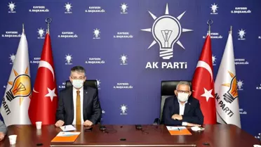 AK Parti Teşkilatı Bayramlaşma Programında Buluştu