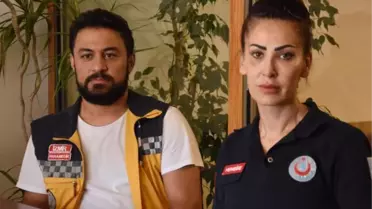 Acil Tıp Teknisyeni kaza yerinde darp edildi