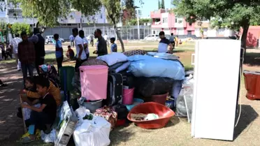 Adana'da kirasını ödeyemediği için sokakta kalan aileye yardım eli uzatıldı