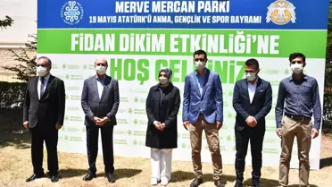 Konya'da, Kovid-19'dan ölen tıp öğrencisi Merve Mercan'ın anısına fidan dikildi