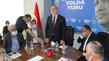 AK Parti Muş İl Başkanı Avcı, Malazgirt ilçesinde incelemelerde bulundu