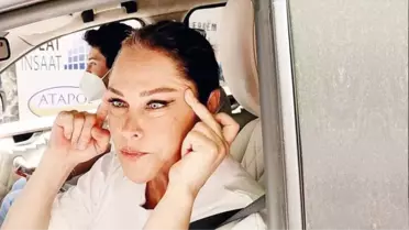 Sinovac aşısı yaptıran Hülya Avşar'dan güldüren espri: Çin aşısı yaptırınca çekik oldum