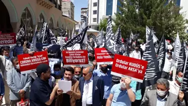 Son dakika haberi: Van'da Filistin şehitleri için gıyabi cenaze namazı kılındı