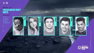 Shroud ve Myth VALORANT Masters Reykjavík maçlarını yayınlayacaklar