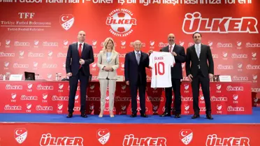 TFF ile Ülker arasında 5 yıllık iş birliği anlaşması imzalandı