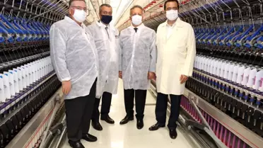 TİM Başkanı'ndan Sanko Tekstil tesislerine ziyaret