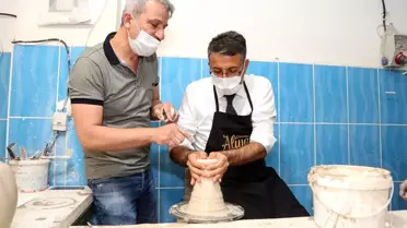 Vali Ali Çelik, çarkın başına geçti