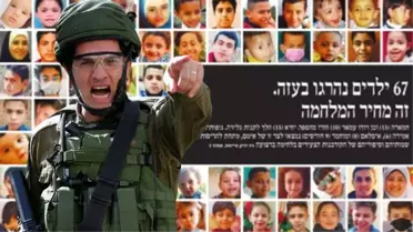 İsrail saldırılarında öldürülen Gazzeli çocukların fotoğraflarını Haaretz gazetesi manşetten yayınladı