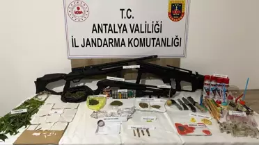 Antalya'da uyuşturucu operasyonu
