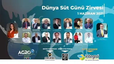 Süt üreticisi, sanayicisi ve yem üreticisi Süt Zirvesi'nde buluşuyor