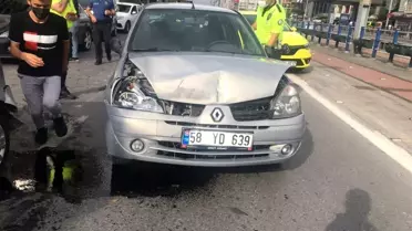 Vatandaşlar yaralıya yardım etmek için seferber oldu