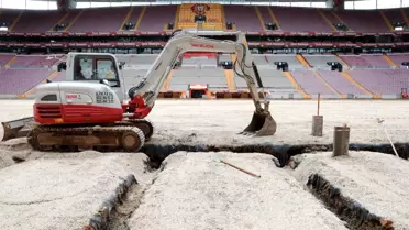 Türk Telekom Stadı'nın zemini lig başlangıcına kadar hazır olacak