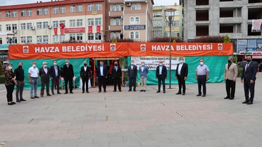 Havza'da Hayat Boyu Öğrenme Haftası kapsamında sergi düzenlendi